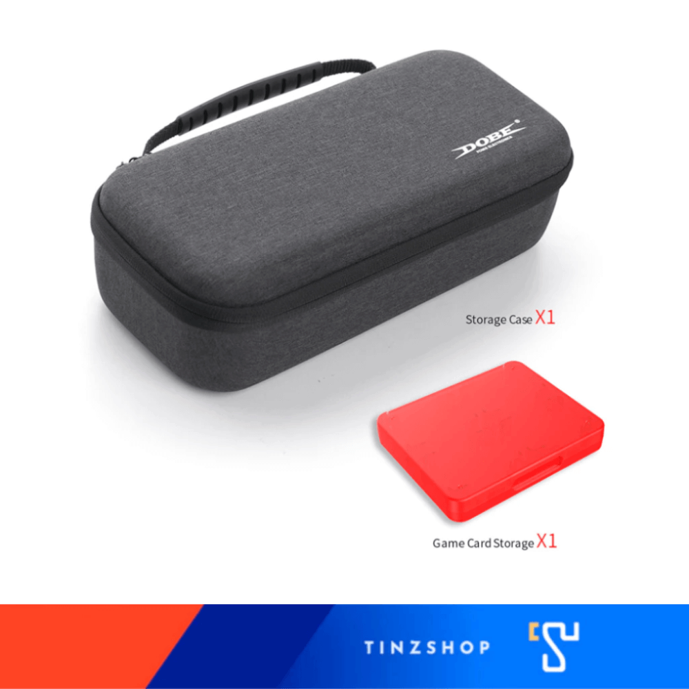กระเป๋าพกพาสำหรับ NINTENDO SWITCH2 DOBE TNS-3176 พร้อมช่องเก็บตลับเกม 8 ช่อง